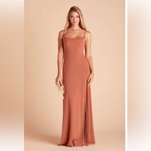 Birdy Grey Ash Dress Crepe Terracotta